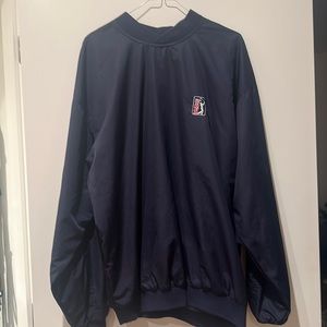 PGA tour pull over jacket